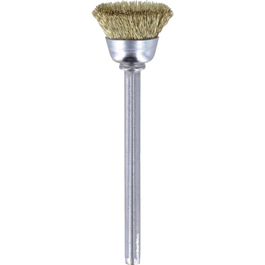13mm Wheel Cup Wire Brush Brass Ref. 536 - 26150536JA, Pack of 2
