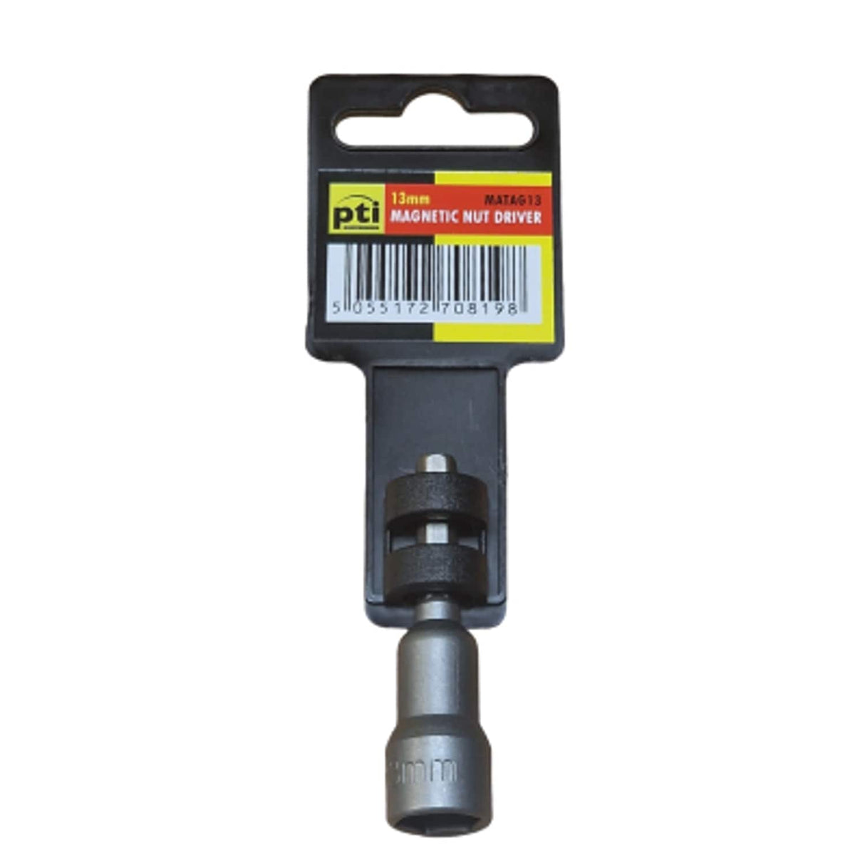 13mm x 65mm Magnetic Nut Driver with Hanging Tag
