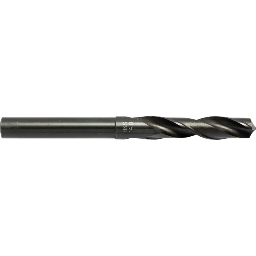 14.00MM HSS 1/2" Parallel Shank Drill