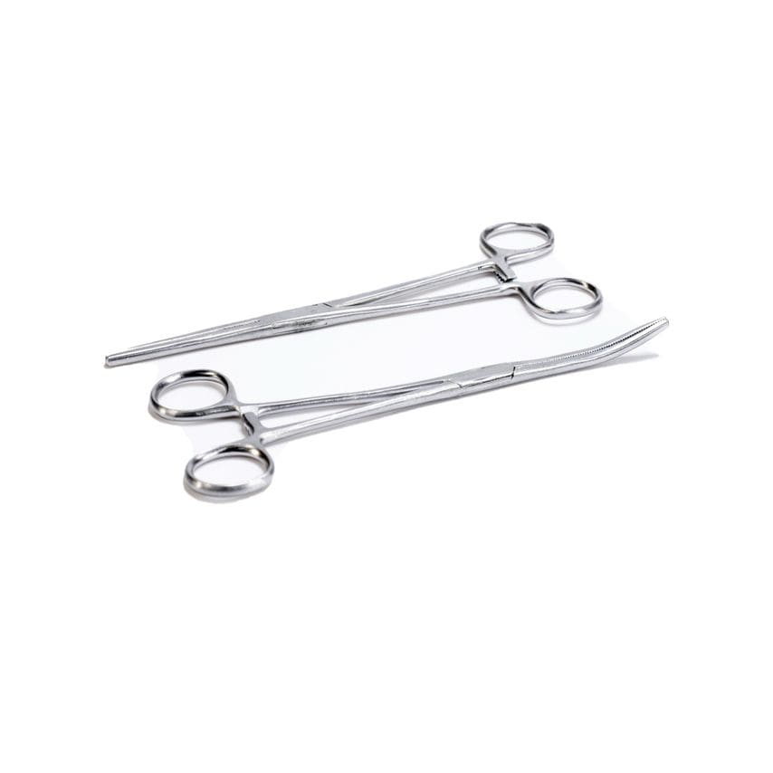 140mm Straight & Curved Forceps