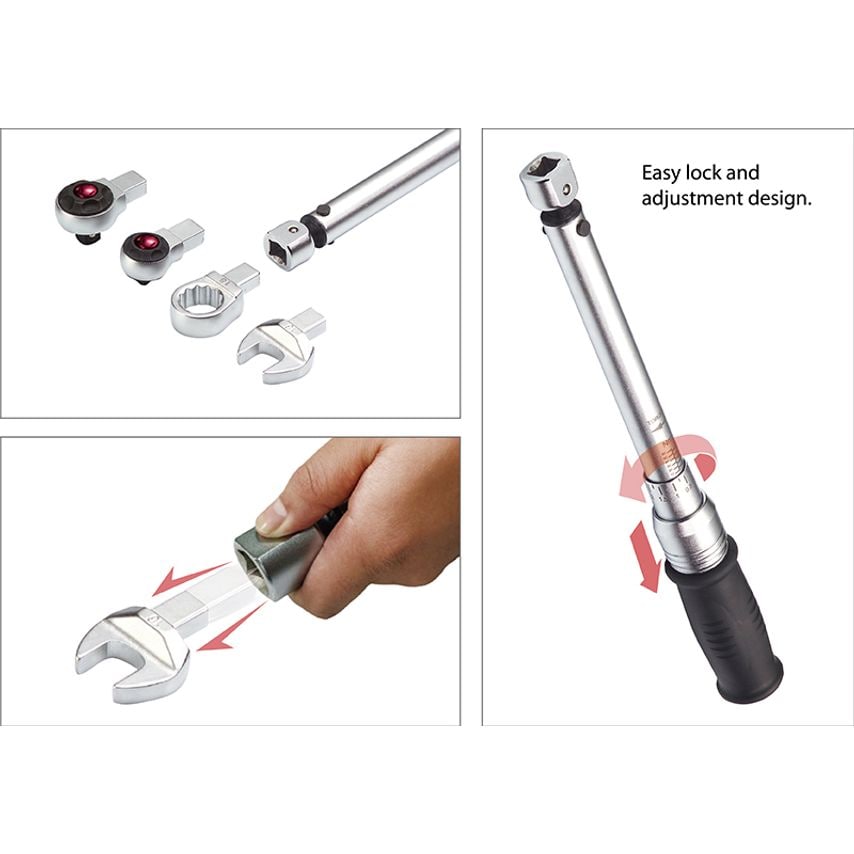 14*18 Torque Wrench 60 -420Nm/51.6 -302.4 ft-lb Matte Finished BS-7243F