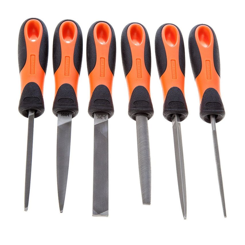 1-476-04-3-2 Engineers Files 100mm - Set of 6