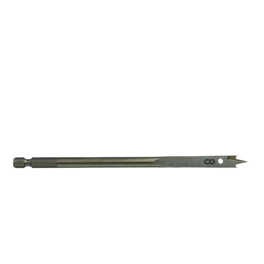 1/4"HEX Flat Drill/Boring Bit 8x160mm