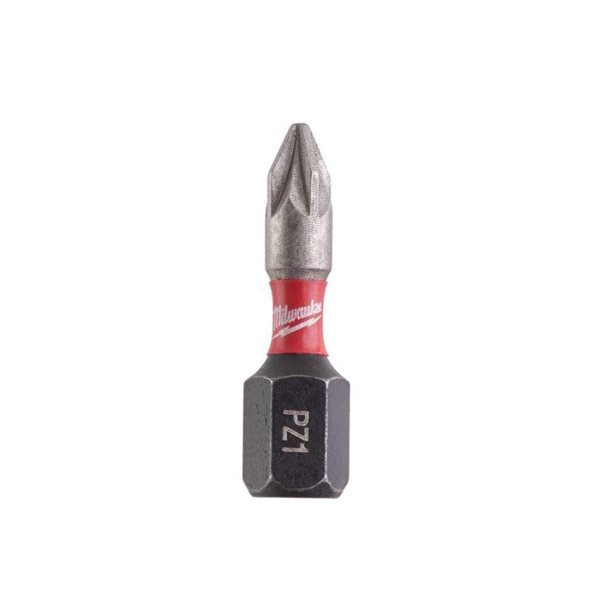 1/4"HEX Shockwave Impact Duty Driver Bit PZ1x25mm (PK-25)