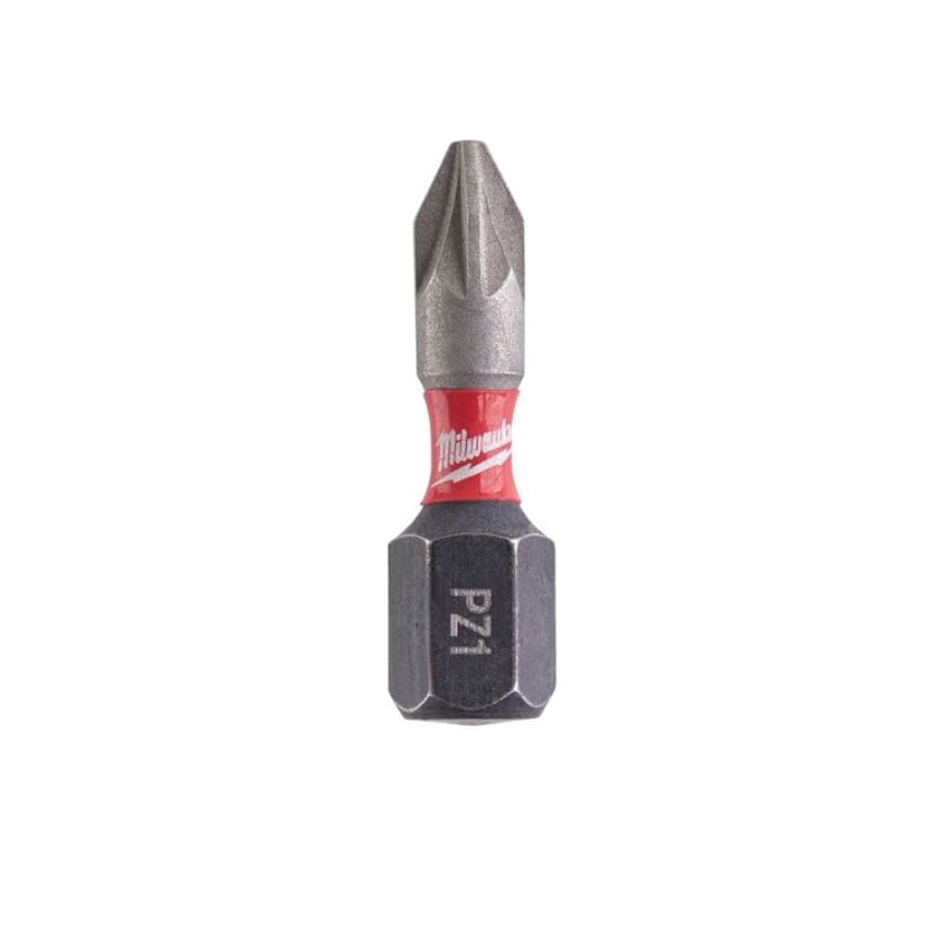 1/4"HEX Shockwave Impact Duty Driver Bit PZ1x25mm (PK-2)