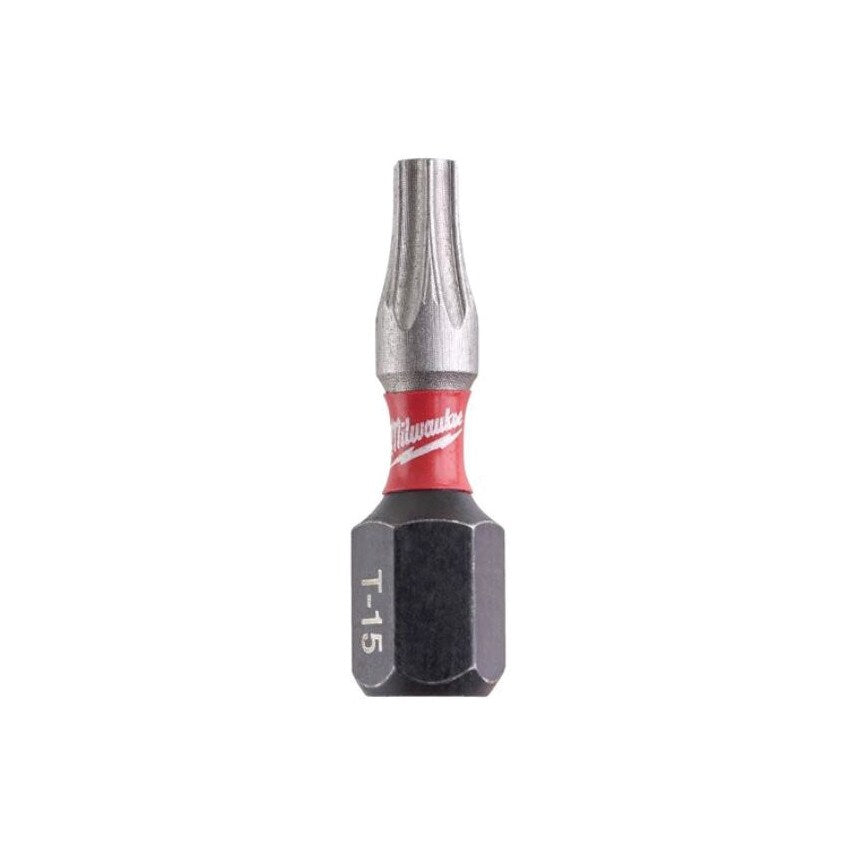1/4"HEX Shockwave Impact Duty Driver Bit TX15x25mm (PK-25)