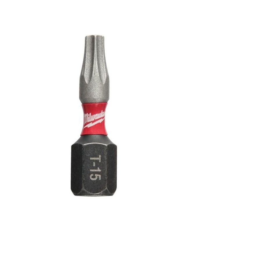 1/4"HEX Shockwave Impact Duty Driver Bit TX15x25mm (PK-2)