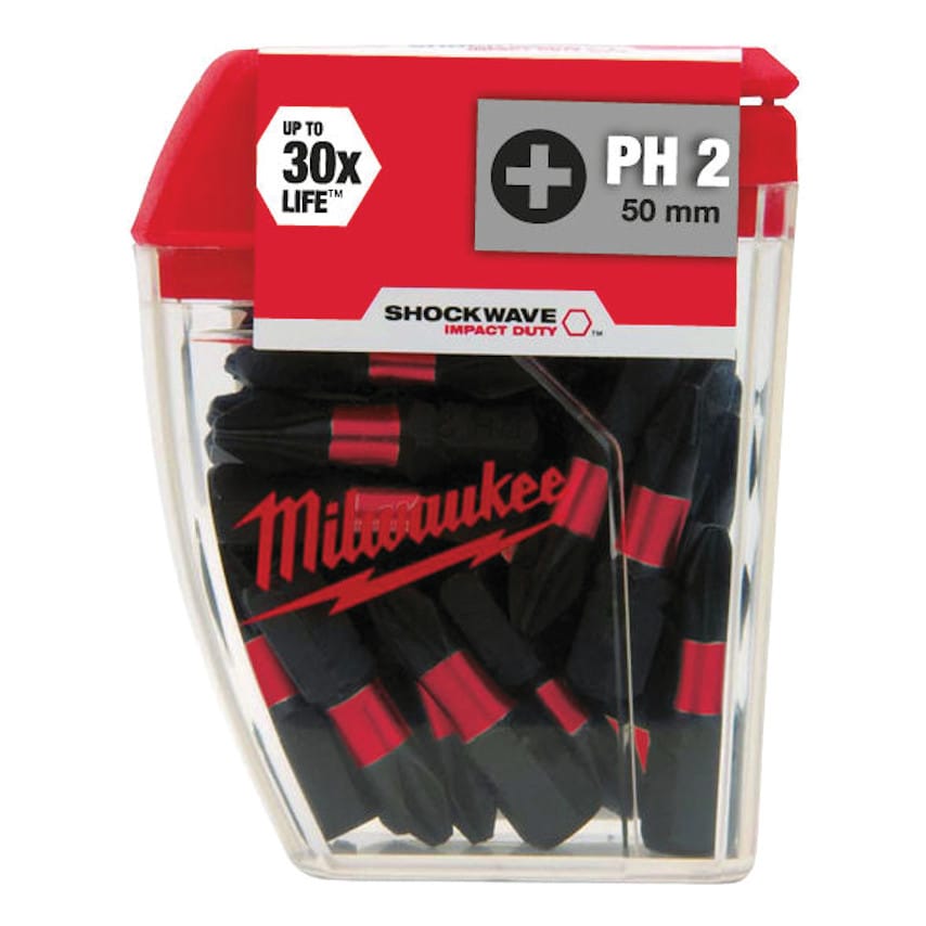 1/4"HEX Shockwave Impact Duty Driver Bit TX20x25mm (PK-25)