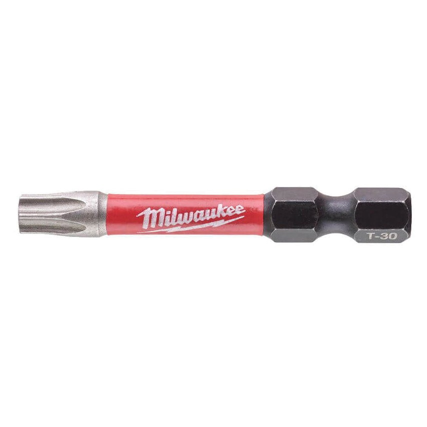 1/4"HEX Shockwave Impact Duty Driver Bit TX30x50mm (PK-10)