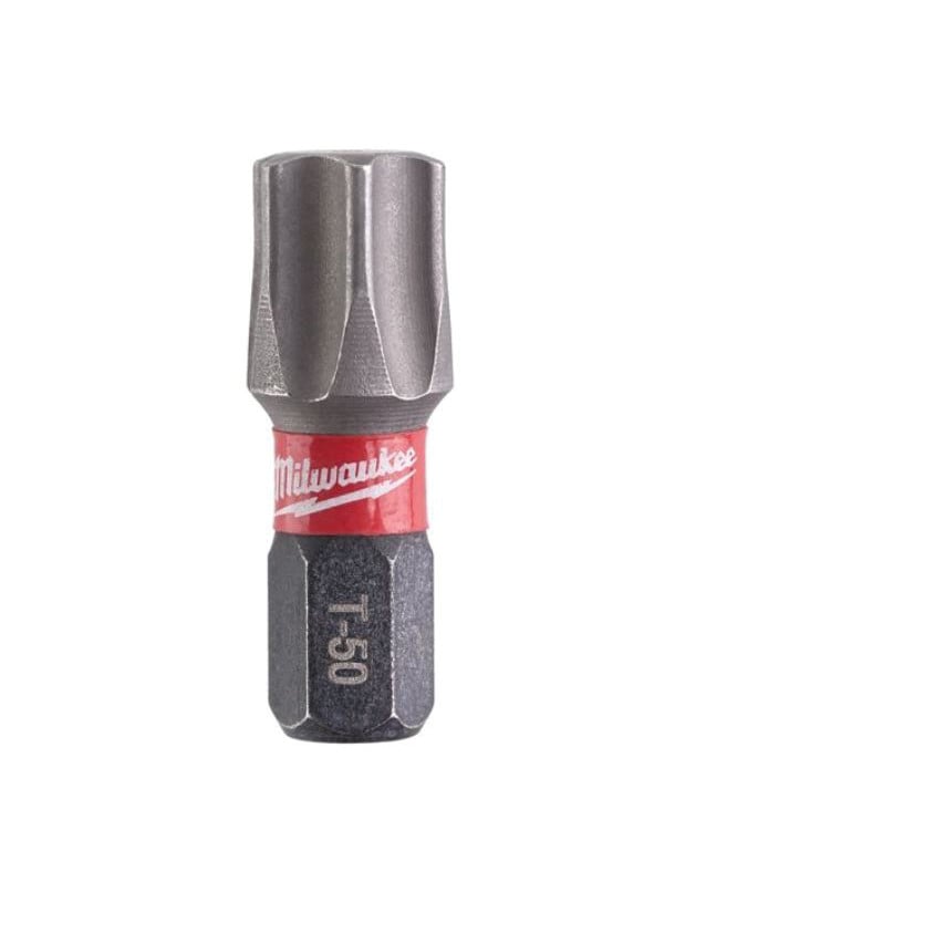 1/4"HEX Shockwave Impact Duty Driver Bit TX50x25mm (PK-2)