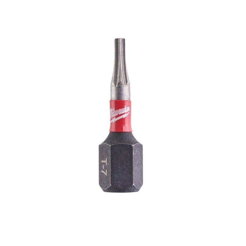 1/4"HEX Shockwave Impact Duty Driver Bit TX7x25mm (PK-2)