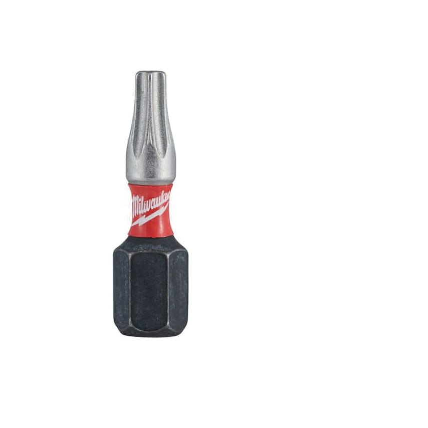 1/4"HEX Shockwave Impact Duty Driver Bit TX BO15x25mm (PK-2)
