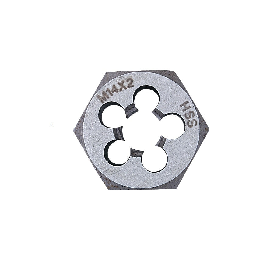 14X1.50MM HSS Hexagon Die Nut
