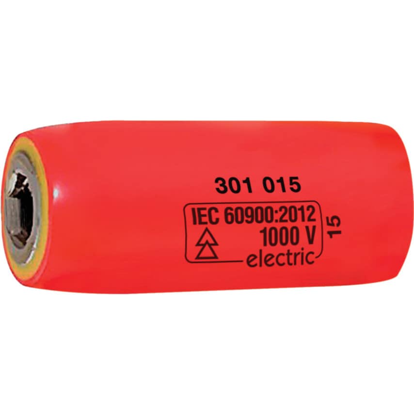 1/4" (4-PT) to 1/4" Bit (6-PT) Insulated Adapter 1000 V