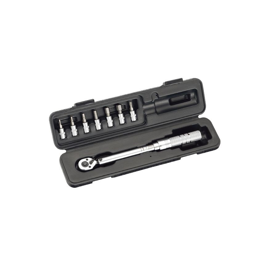 1/4" Drive 64T Torque Wrench 1-6Nm/11.1-50.9in-lb Matte Finished BS-60826F