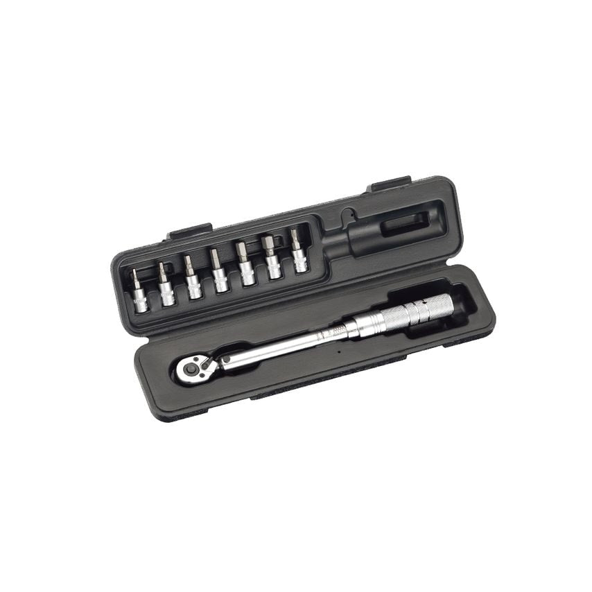 1/4" Drive 64T Torque Wrench 5-25Nm Matte Finished BS-60822D