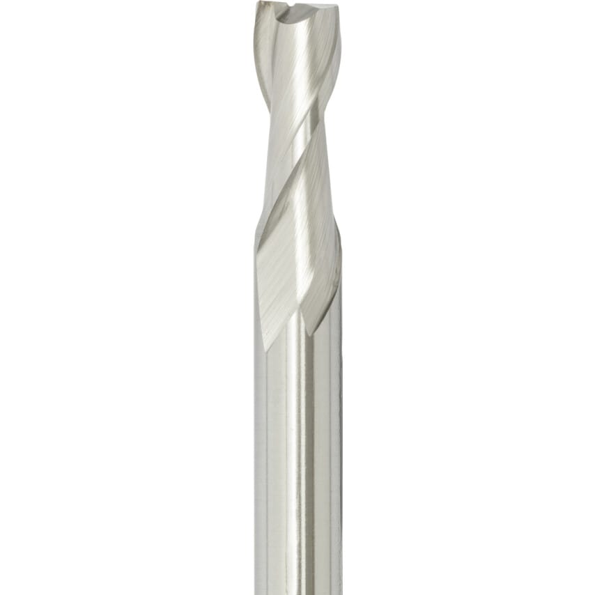 1/4" HSS 2 Flute Threaded Shank Long Series Slot Drills