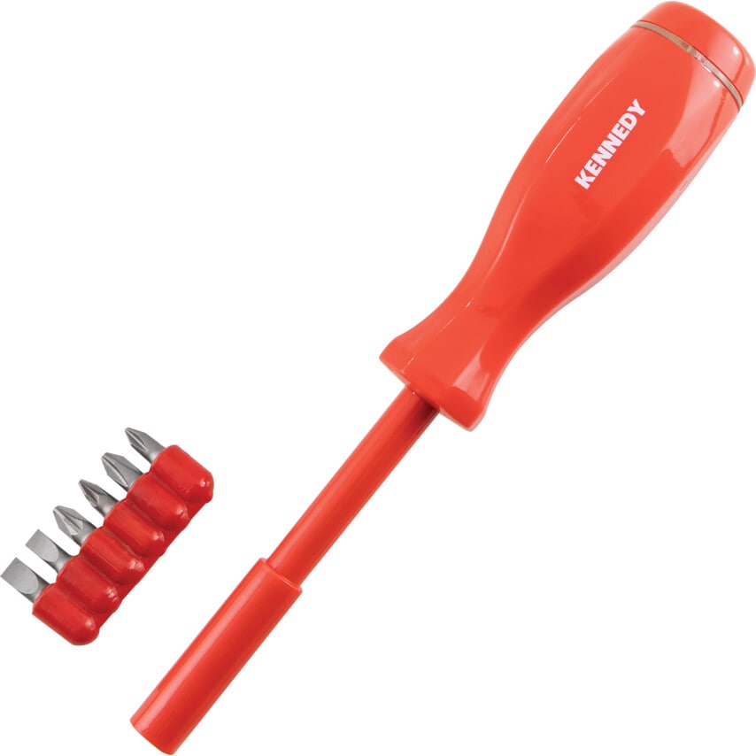 1/4" Hex Bit Driver Set comes with 6 Bits