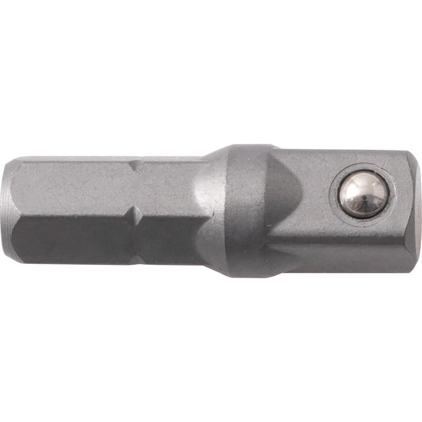 1/4" Hex X 1/4" Square Drive Male Adapter 50mm