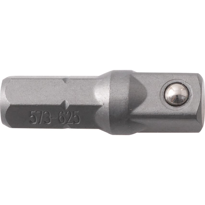 1/4" Hex to 1/4" SQ Dr Socketadaptor X 25mm