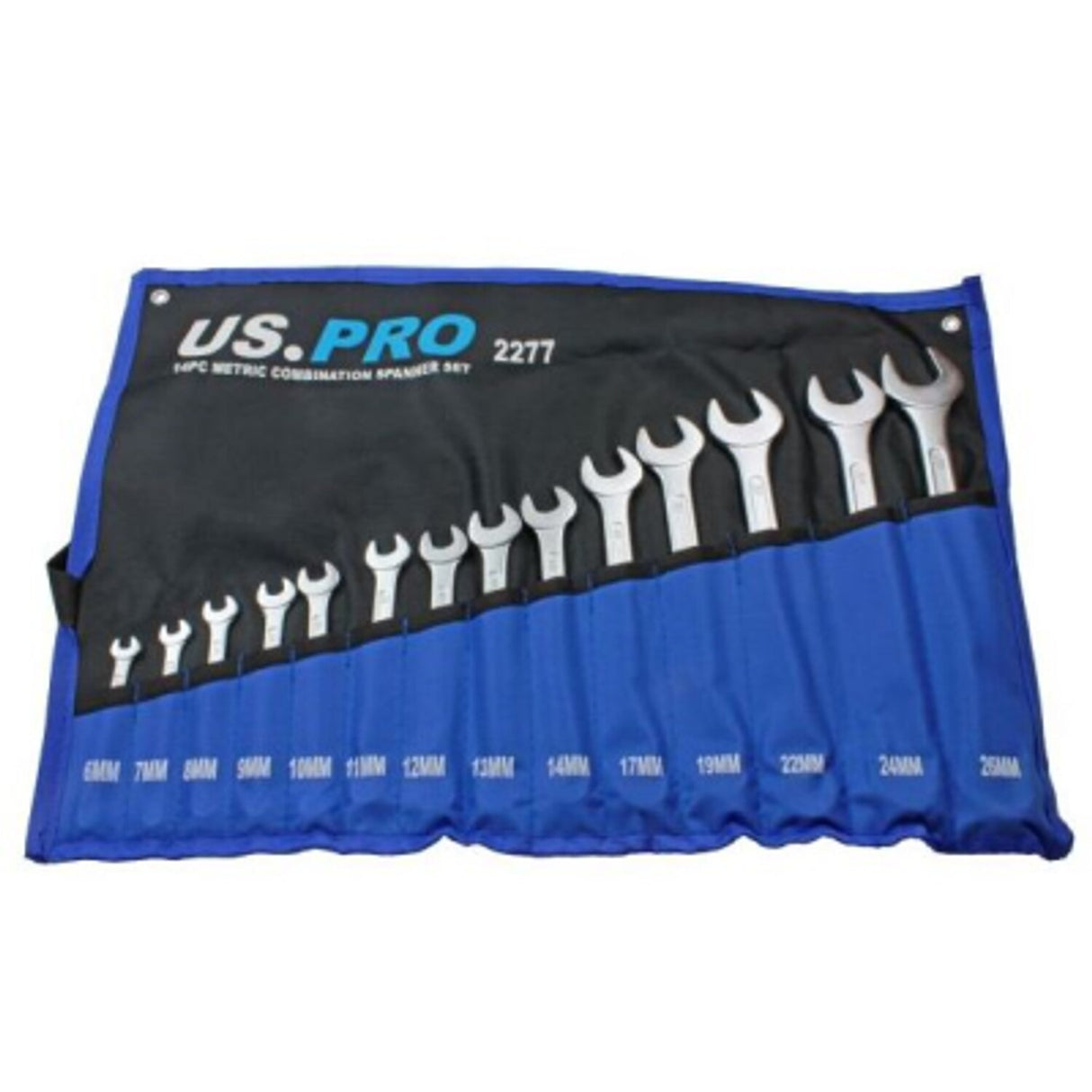 14 Piece Metric Combination Spanner Set 6-26mm
