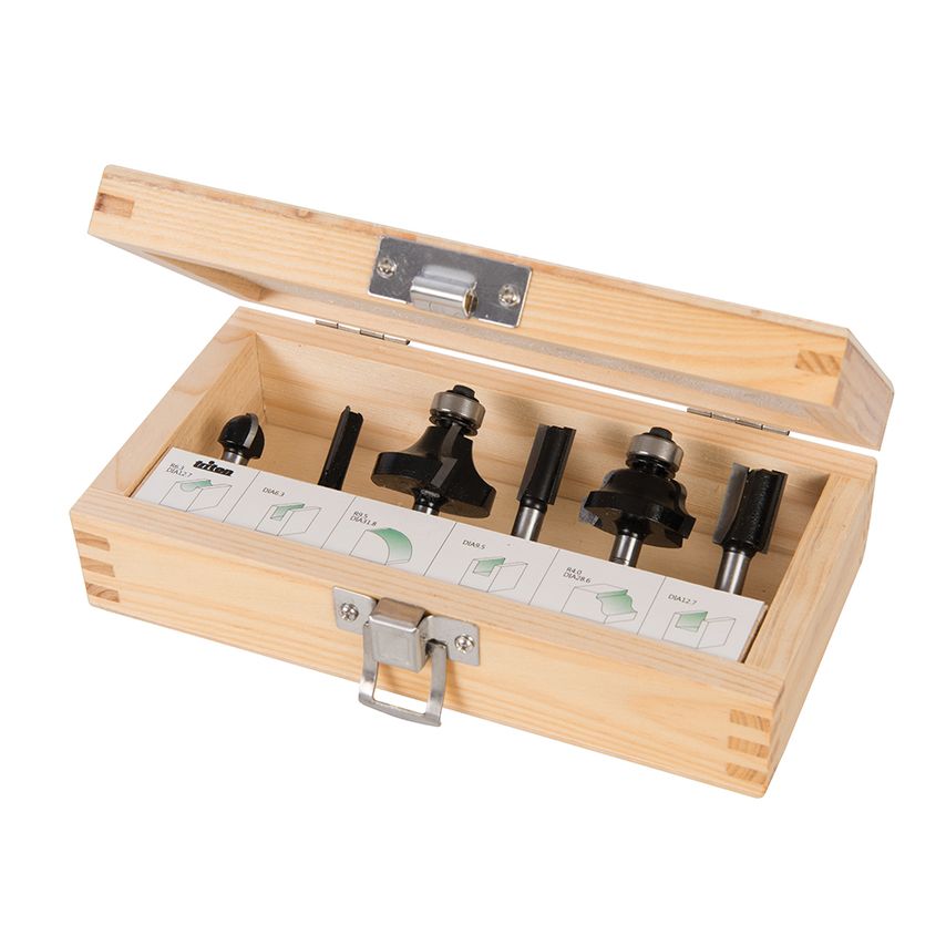 1/4" Router Kit 6 Piece