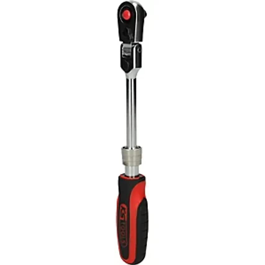 1/4'' SlimPOWER Telescopic Reversible Ratchet 72 Teeth Length 150 - 200 mm
