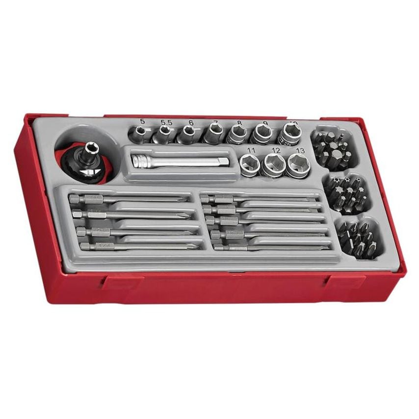 1/4" Socket & Bit Set 48pc TENTT1448