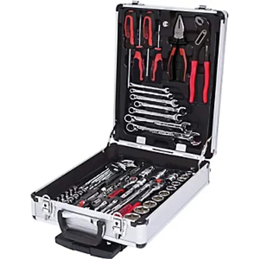 1/4'' + 1/2'' CHROMEplus Tool Set 90 Parts Flank Traction
