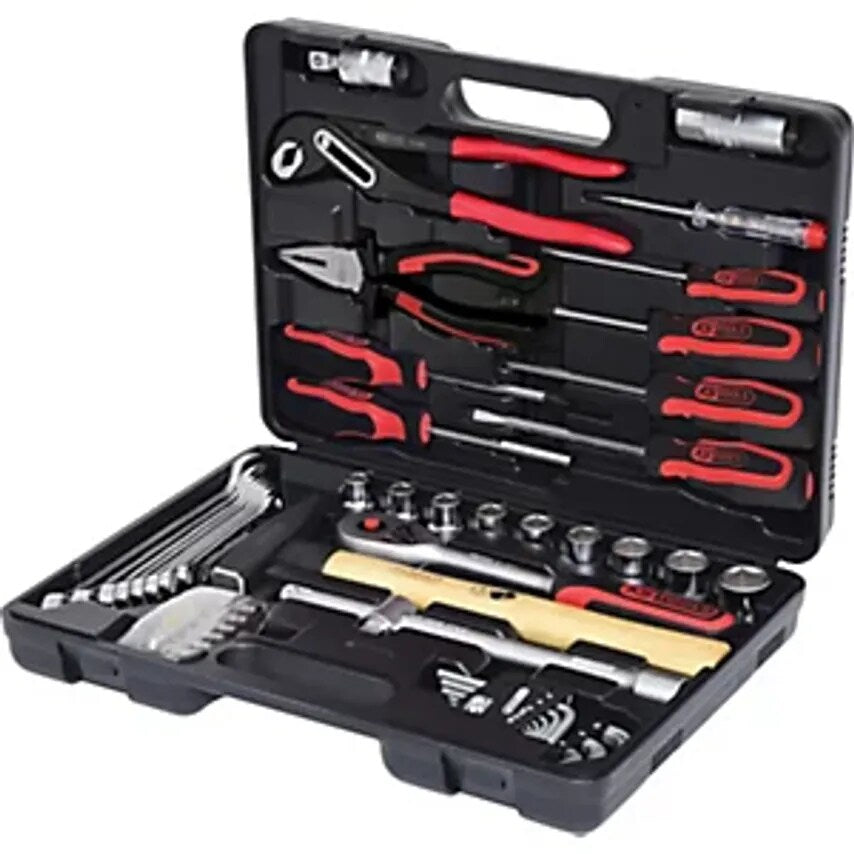 1/4'' + 1/2'' Tool Set 50 Parts Reversible
