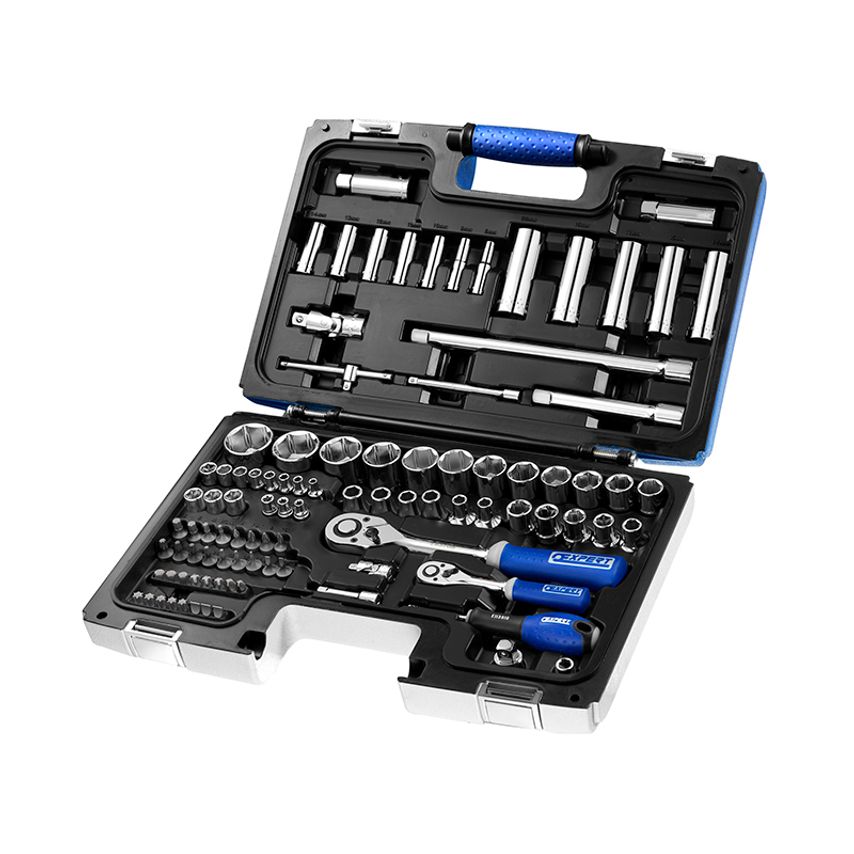 1/4 & 1/2in Drive Socket & Accessory Set, 98 Piece BRIE034805B