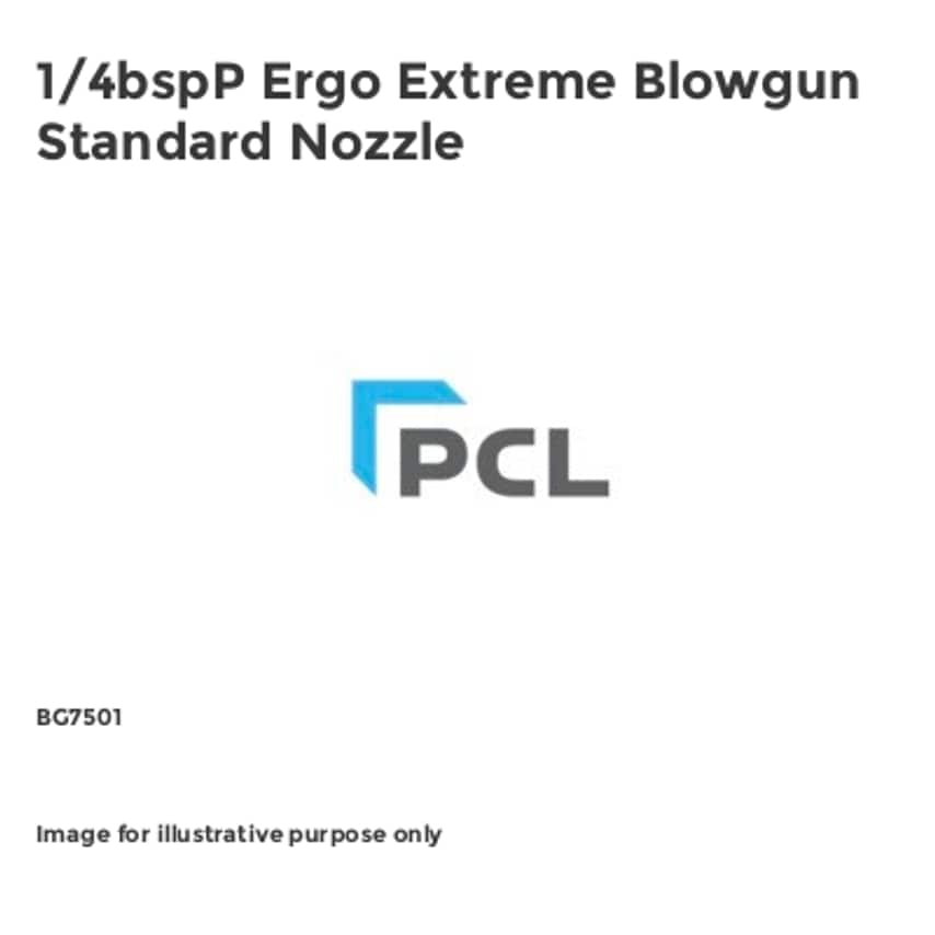 1/4bspP Ergo Extreme Blowgun Standard Nozzle