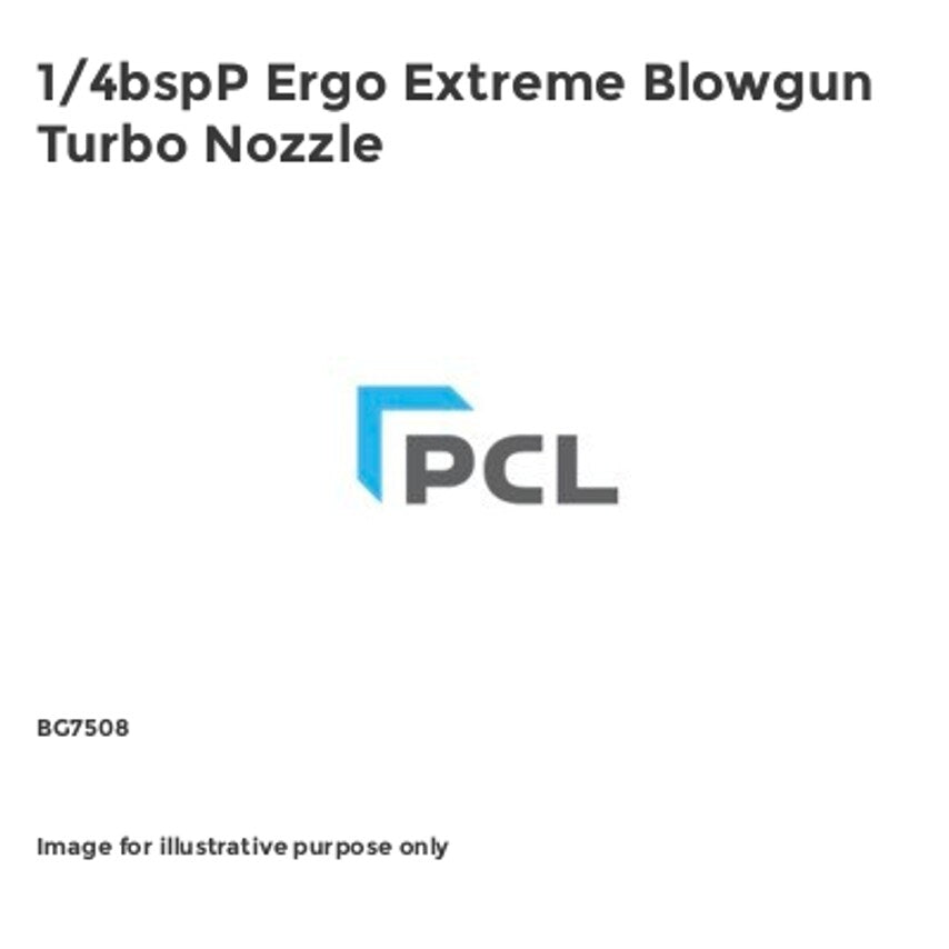 1/4bspP Ergo Extreme Blowgun Turbo Nozzle