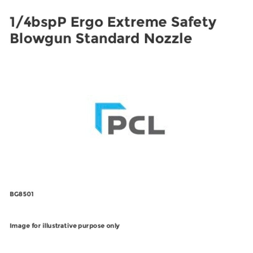 1/4bspP Ergo Extreme Safety Blowgun Standard Nozzle BG8501
