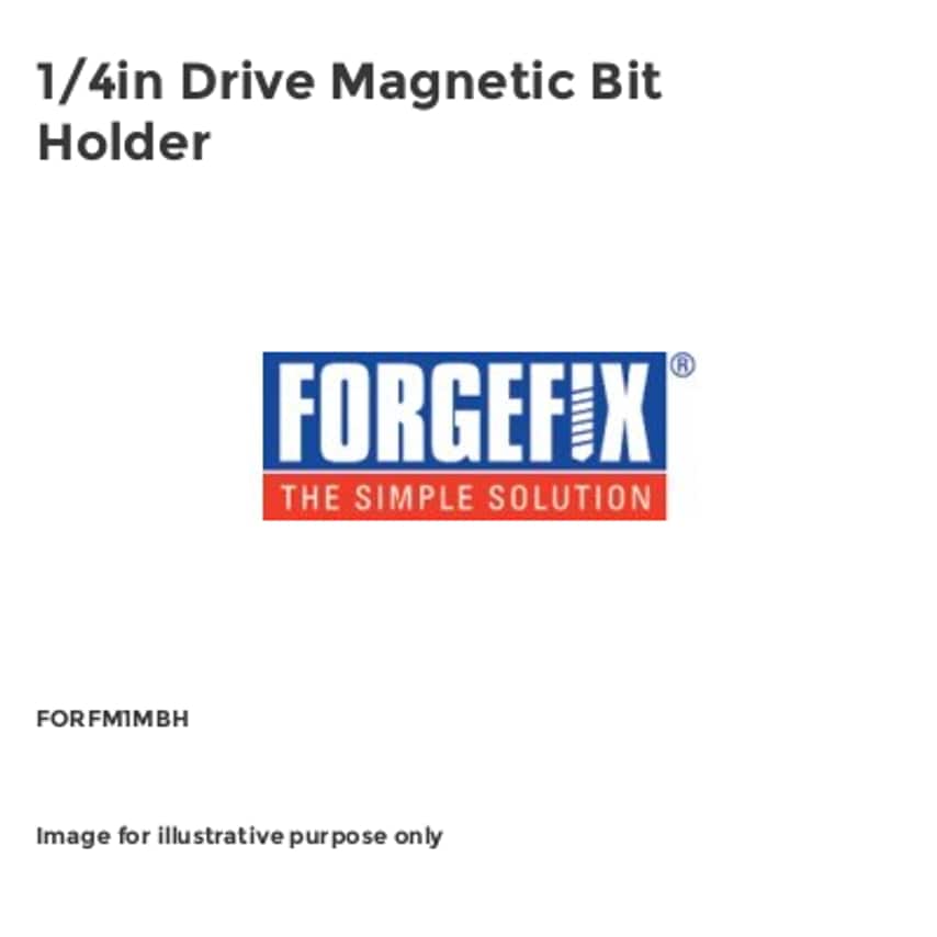 1/4in Drive Magnetic Bit Holder FORFM1MBH