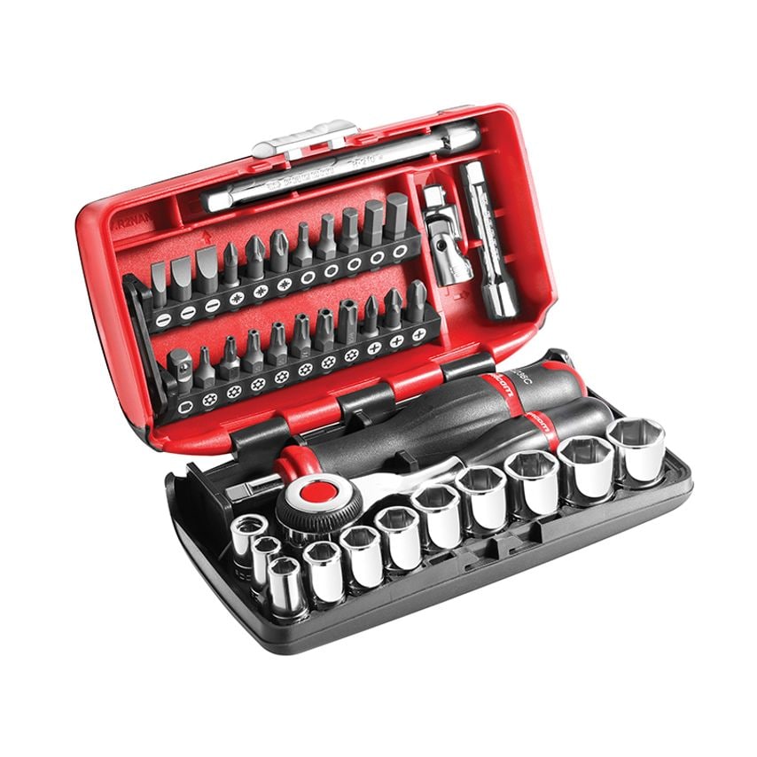 1/4in Drive Socket Set, 38 Piece FCMR360NANO