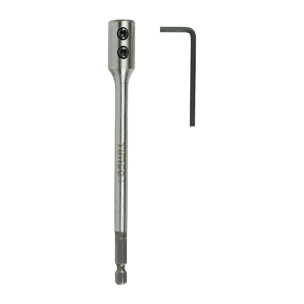 1/4in Flat Wood Bit Extension Rod - FBEQR150