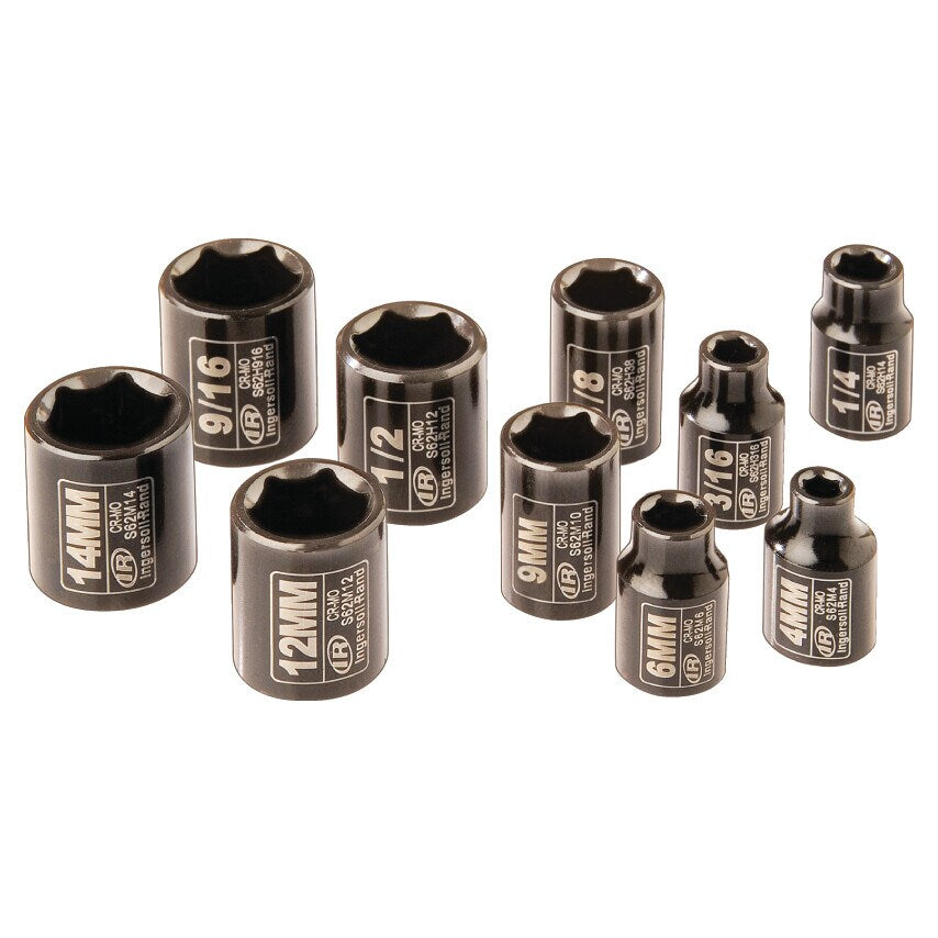 1/4in Universal Sockets Set Cr-Mo Steel (ST-10)