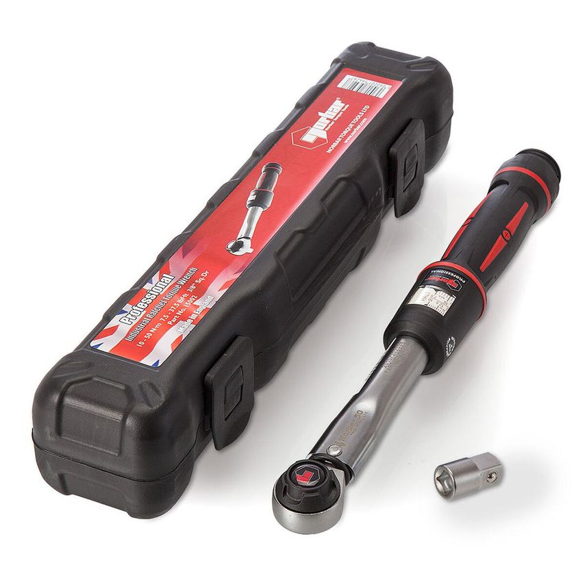 15002 Model 50 Industrial Ratchet Torque Wrench Pro 3/8" Square Drive 10 - 50 Nm 7.5 - 37.5 Lbf.Ft