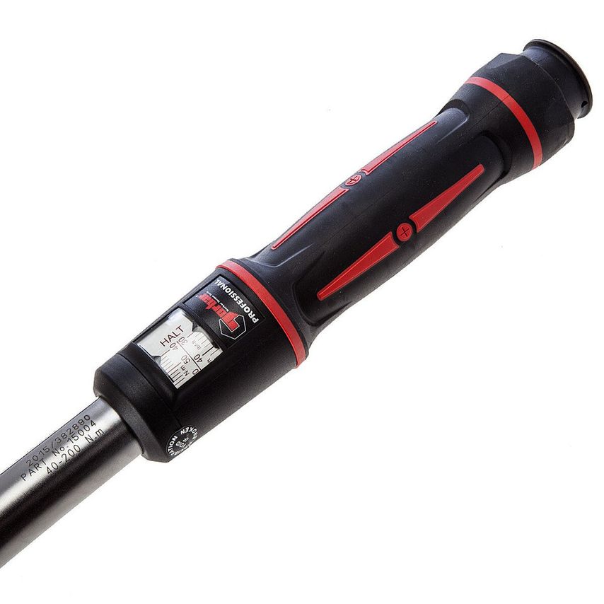 15004 Torque Wrench Pro 200 1/2" 40 - 200 Nm 30 - 150 Lbf ft