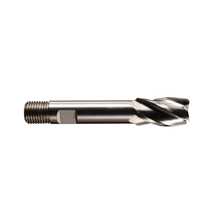 15.0X12 HSCo Multi Flute Screw Shank ISO Short Series End Mill (DIN 844)