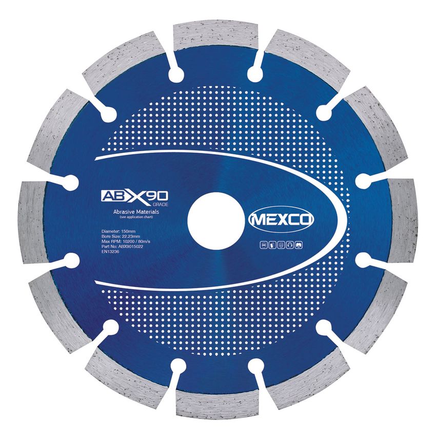 150mm ABX90 Abrasive Material Diamond Blade