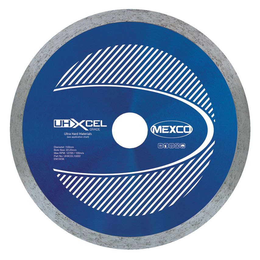150mm UHXCEL Porcelain Diamond Blade