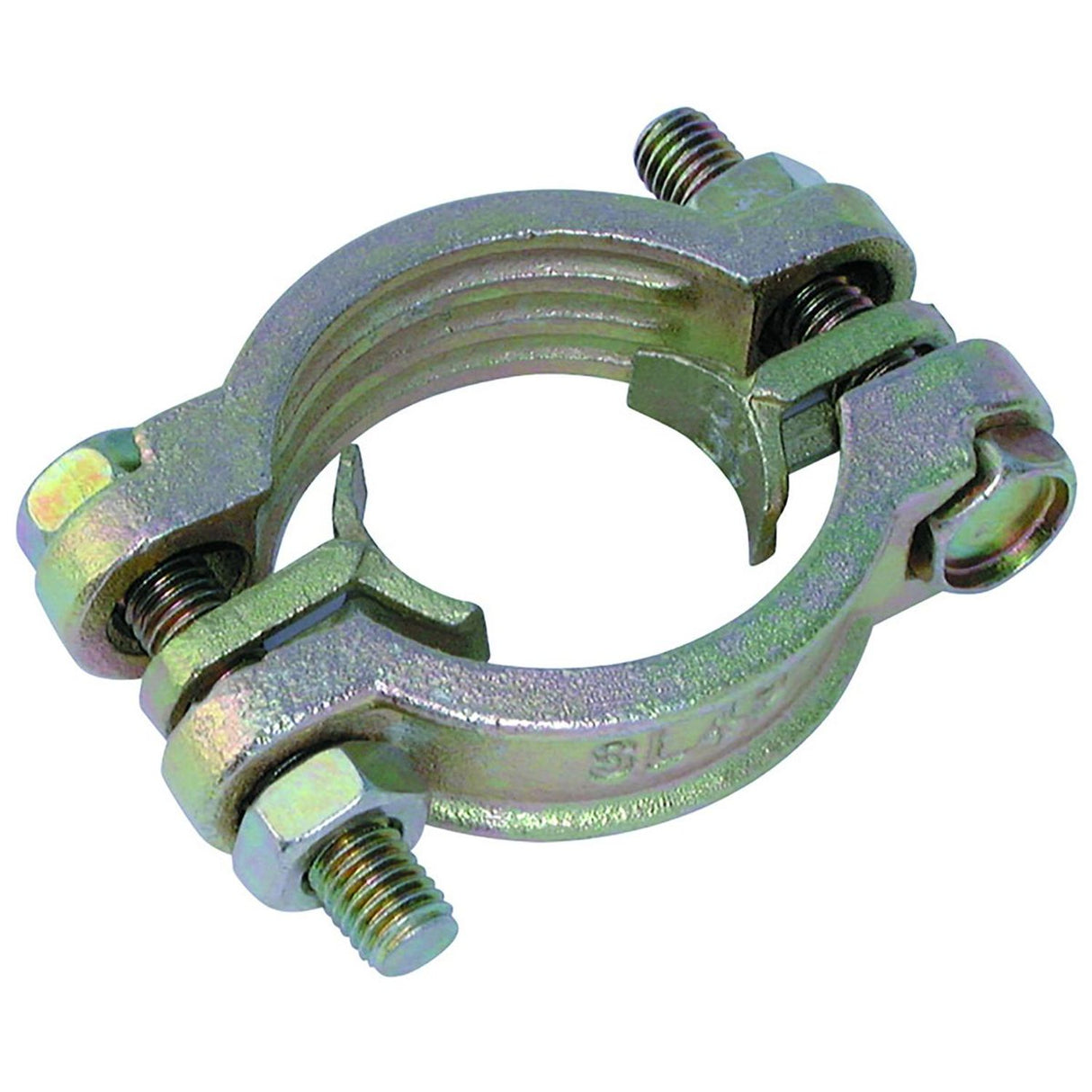 151-165mm Z/yellow Plated M/iron Clamp - MIPC-675