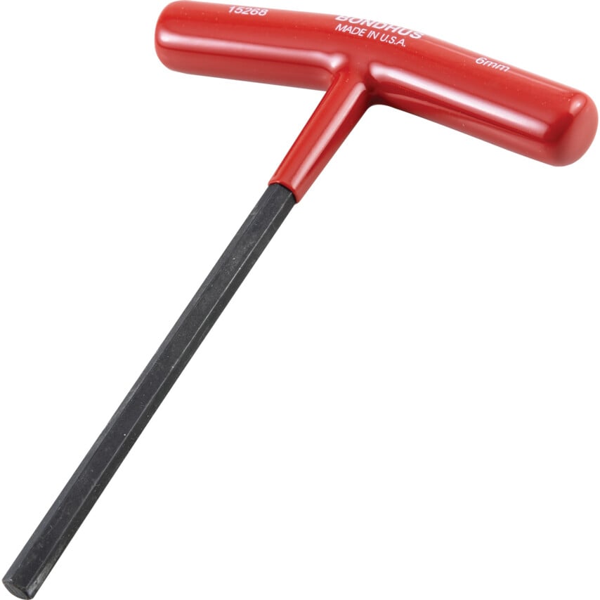 15268 6mm T-Bar Hexagon Key
