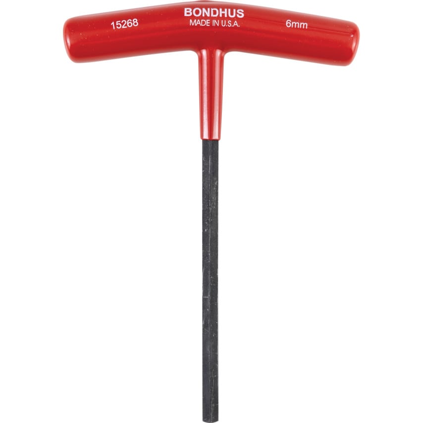 15268 6mm T-Bar Hexagon Key