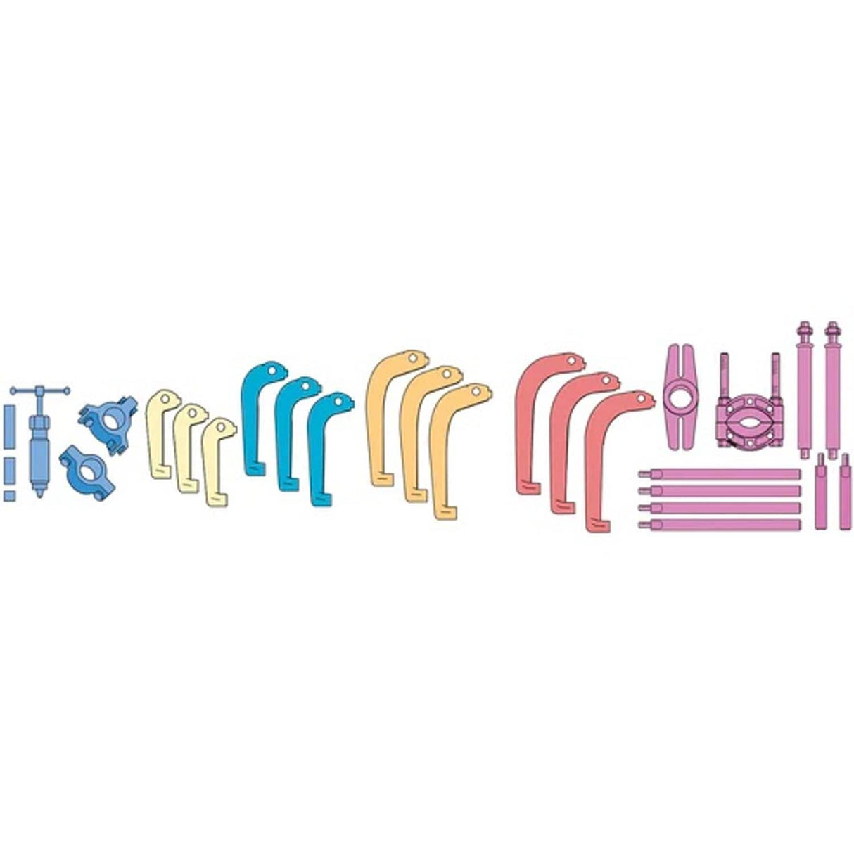 155405V2 Hydraulic Puller & Separator Kit