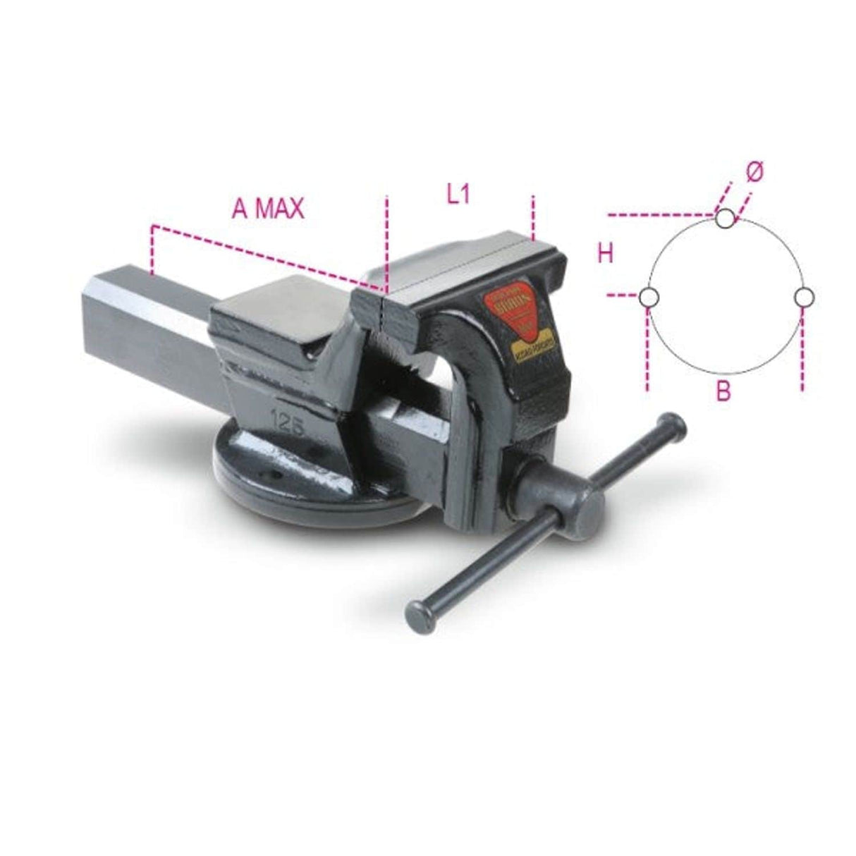 1599F 150-Parallel Bench Vices Forged