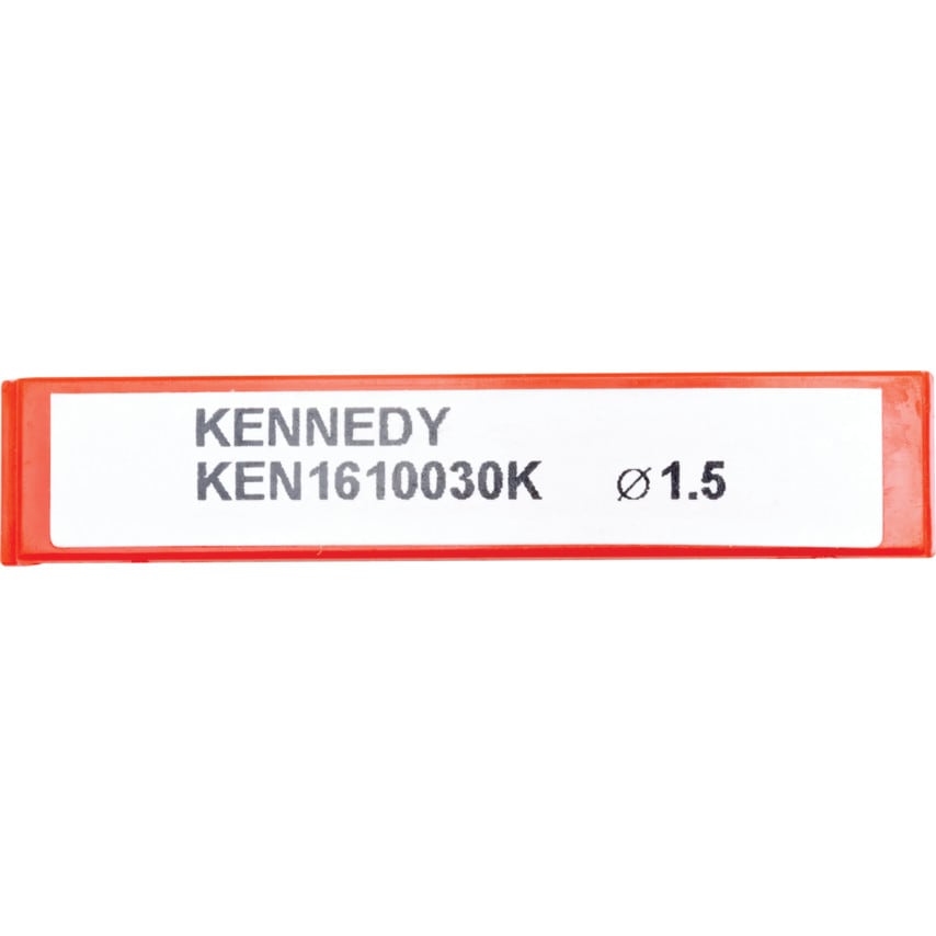 1.5MM 2FL Standard Carbide Slot Drill
