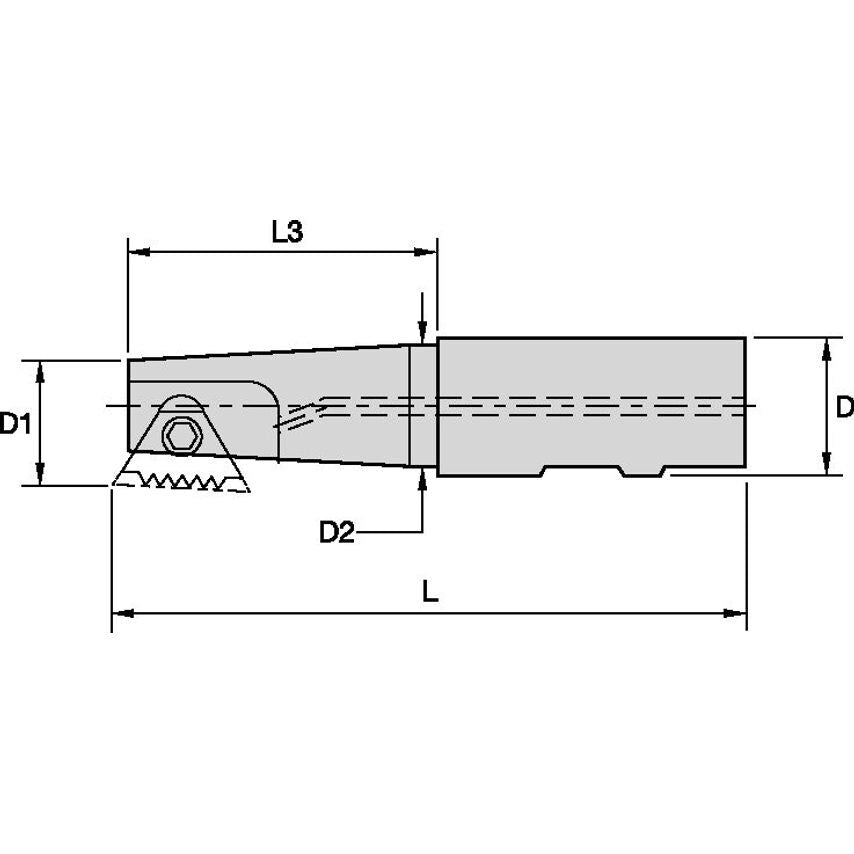15X1R022B16STN16T Threading Cutters KON D=15.5 Z